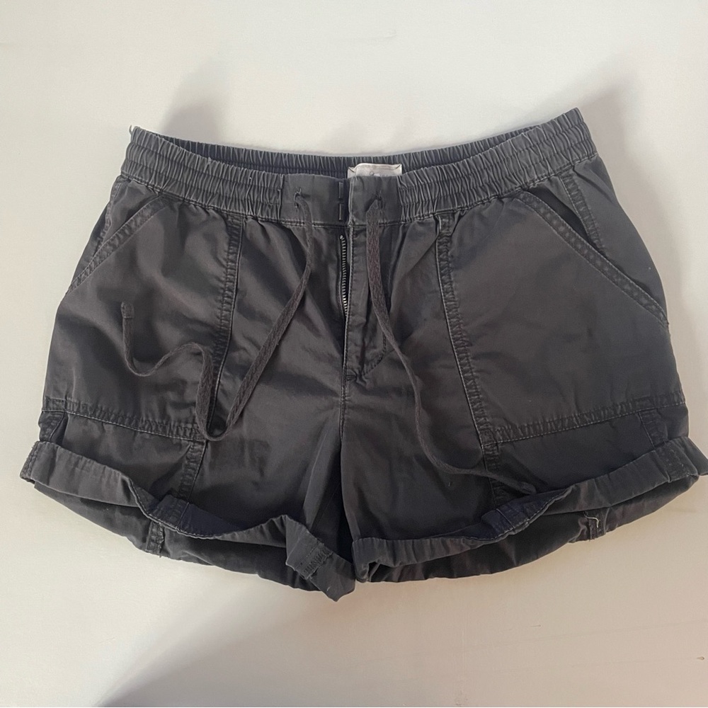 💚3/$15💚 100% cotton Women's Grey Black Casual Shorts